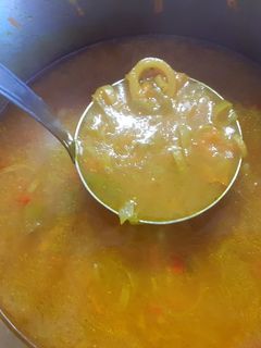 Una foto de Sopa de verduras ☆☆☆