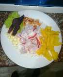 Ceviche peruano de pescado
