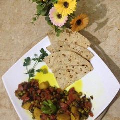 Gajar Muttor Methi Alo ki Sabzi A picture of Gajar Muttor Methi Alo ki Sabzi.