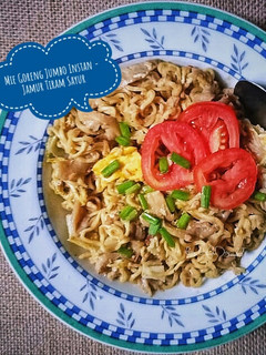 Foto resep Mie Goreng Jumbo Instan Jamur Tiram Sayur