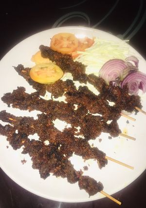 A picture of Nigerian suya🥩.