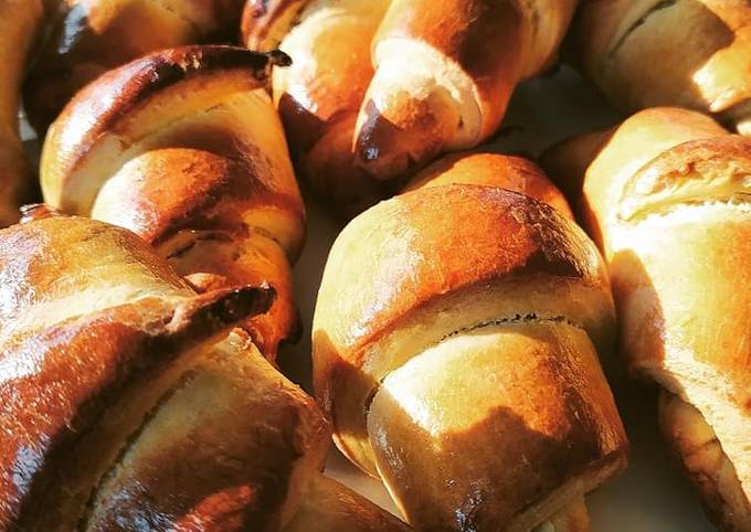 Le moyen le plus simple de Préparer Savoureux Croissants faciles healthy