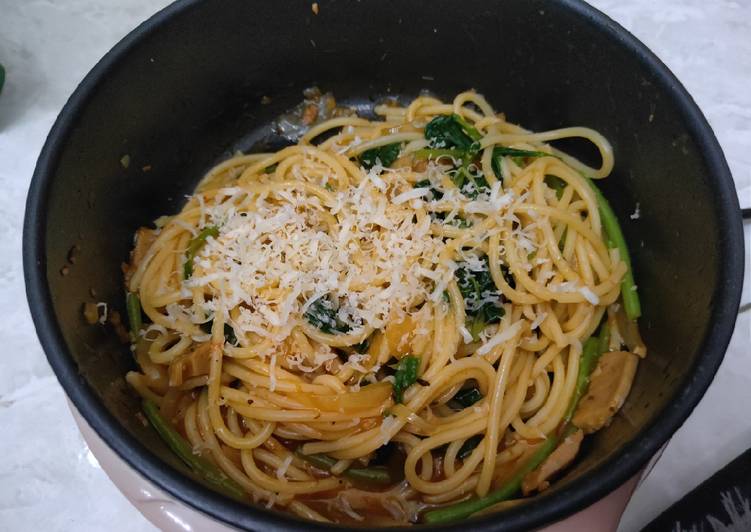 Spaghetti Bayam
