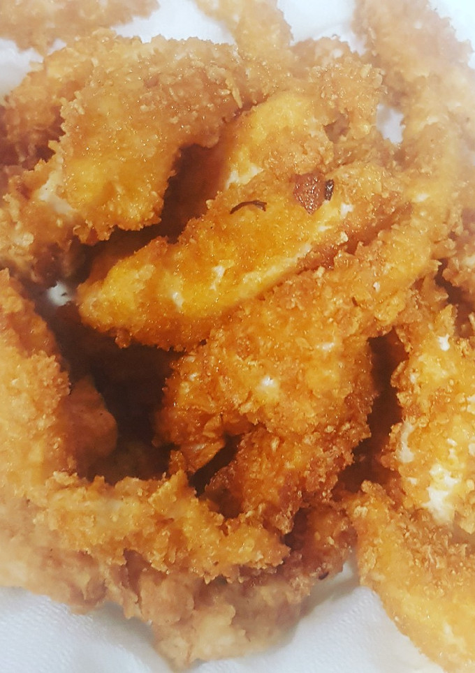 Una foto de Fingers con cereales de maíz