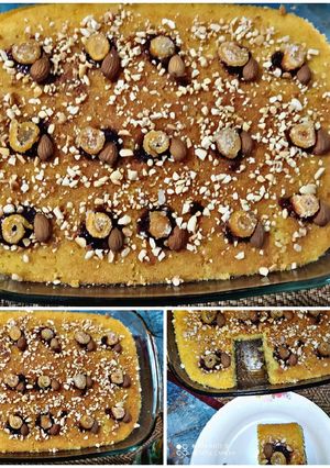 صورة لوصفة بسبوسة بالسميد جد رائعة