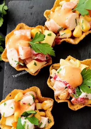 Une photo de Caissettes de crevettes