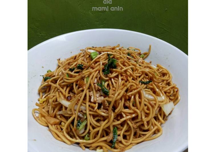 Resep Bakmie goreng sayur simple dan cepat, Bisa Manjain Lidah