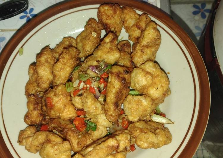 Ayam filet cabai bawang