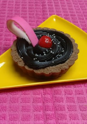 A picture of Chocolate tarts.