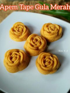Foto resep Kue Apem Tape Gula Merah