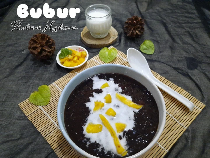 Langkah Mudah untuk Menyiapkan Resep Bubur Ketan Hitam Metode 5. 30. 7 yang Lezat Anti Ribet, Mantap