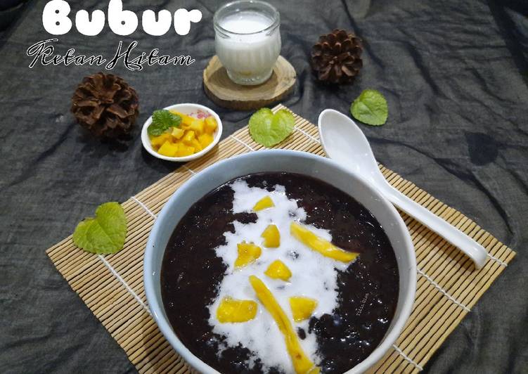 Bubur Ketan Hitam Metode 5. 30. 7