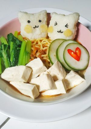 Foto resep Kyaraben Mie Sedap Kare