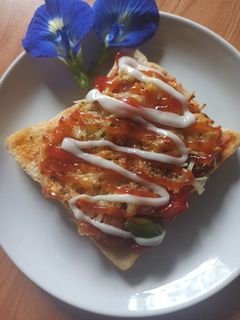 Foto resep Pizza roti tawar