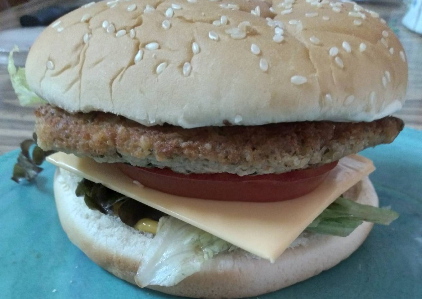 Hamburguesas de camarón