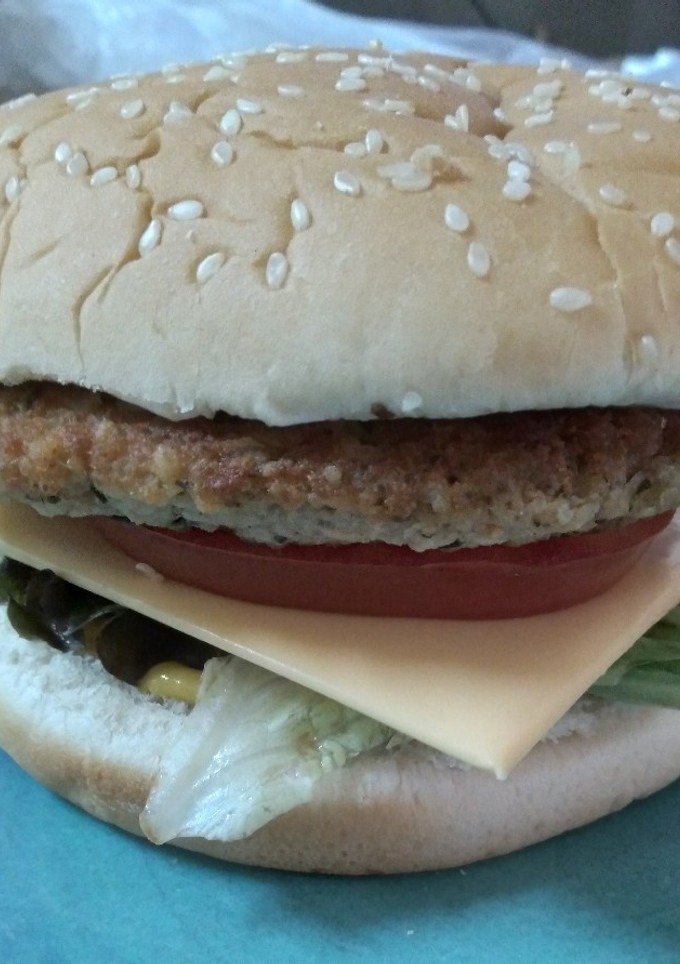 Una foto de Hamburguesas de camarón