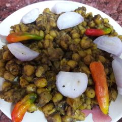 A picture of Punjabi Chana Masala..
