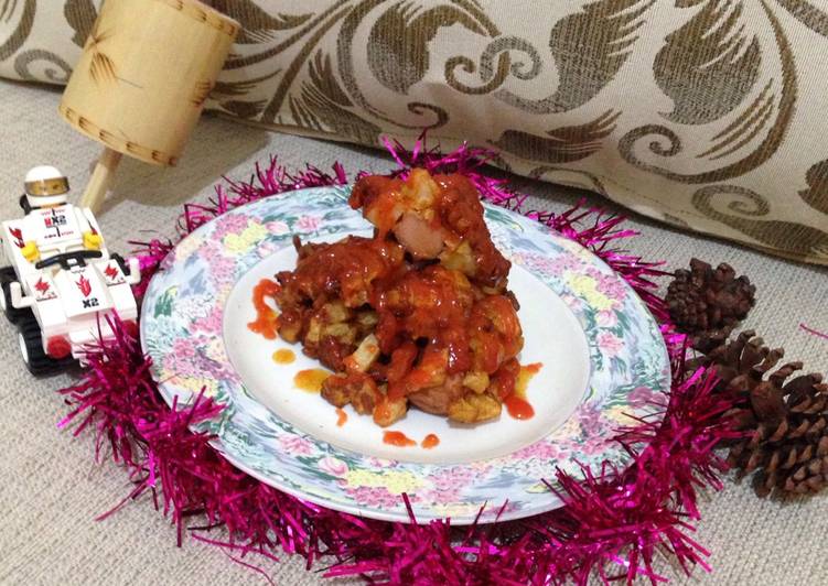 Resep Potato Hotdog 🌭 Anti Gagal