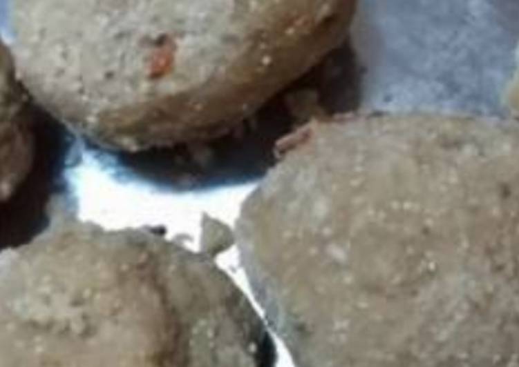 Wheat flour ladoo or pinni