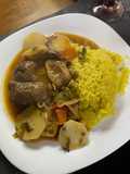 Ossobuco al vino blanco con arroz