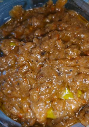 Gambar Sambal petai bilis tempoyak