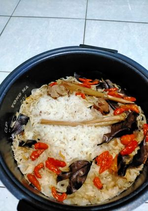 Foto resep Nasi Liwet Rice Cooker