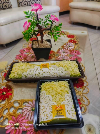 Langkah Mudah untuk Menyiapkan Resep  Bolu pandan kukus toping keju bahan simpel yang Lezat, Sempurna