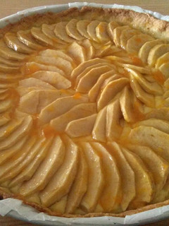 Una foto de Tarta de manzana