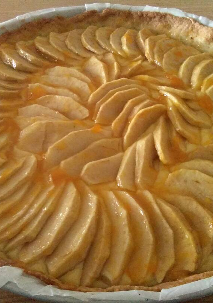Una foto de Tarta de manzana