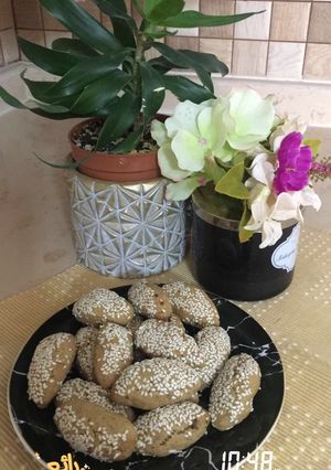 صورة لوصفة شابورة السمسم صحية
