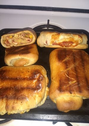 Una foto de Pancitos rellenos