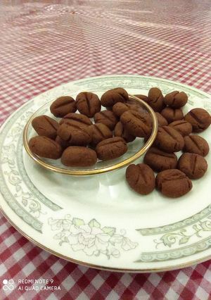 Foto resep Coffee bean cookies (kue kering kopi)