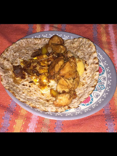 Una foto de Rapiditas de pollo y panceta