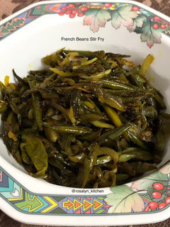 A picture of French Beans Stir Fry.