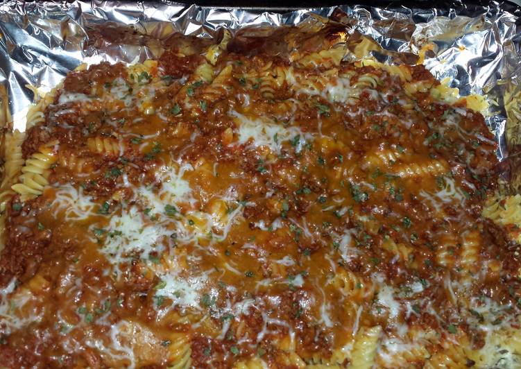 Lasagna With A Twist Recipe By Santrean Cookpad