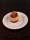 Peanut Butter Indivdual Cheesecakes Topped with Chocolate Ganache