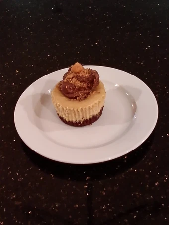 Easy Ways Make|Recipe} Peanut Butter Indivdual Cheesecakes Topped with Chocolate Ganache the Delicious, Tasty