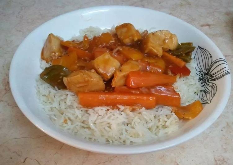 Recipe of Quick Chinese Sweet and sour Chicken