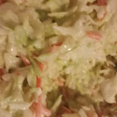 A picture of Cole slaw.