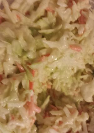 A picture of Cole slaw.
