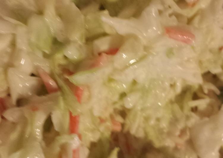 Steps to Cook Appetizing Cole slaw