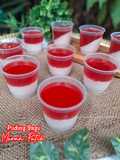 Red and White Sago Pudding (Puding Sagu Merah Putih)