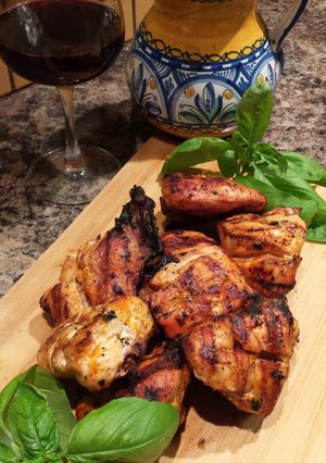 A picture of Portuguese Bbq Chicken.
