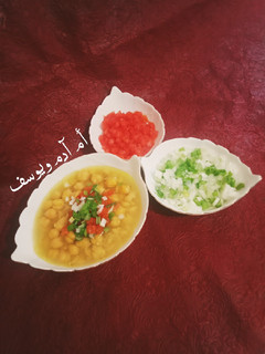صورة لوصفة حمص دوبل زيت 💚