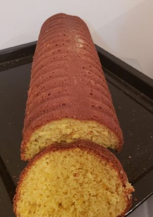 Una foto de Budín de Mandarinas