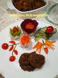 Rendang Daging Kacang Merah Dengan Garnish