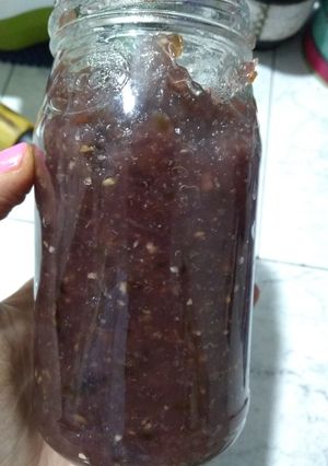 Una foto de Dulce de berenjenas en el microondas