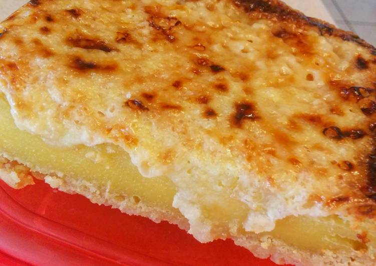 Creme brulee bars Creme brulee bars