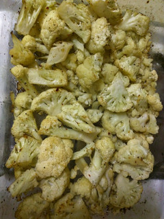 A picture of Baked cauliflower.