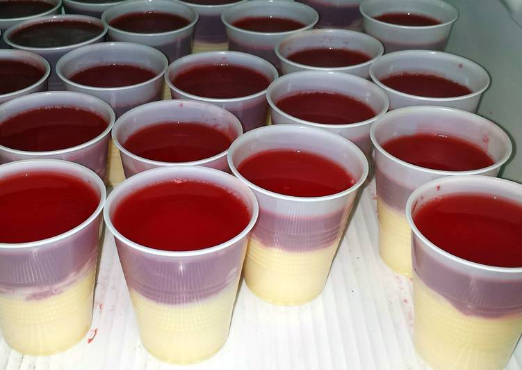 Step-by-Step Guide to Prepare Homemade Jello and flan (Peru)